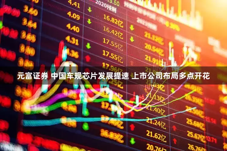 元富证券 中国车规芯片发展提速 上市公司布局多点开花